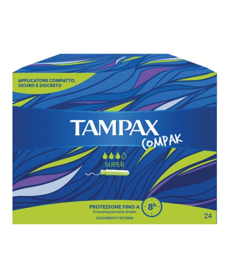 TAMPAX COMPAK SUPER 24PZ