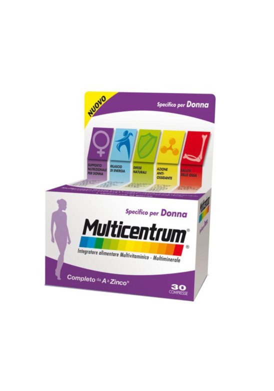 MULTICENTRUM DONNA 30 Compresse