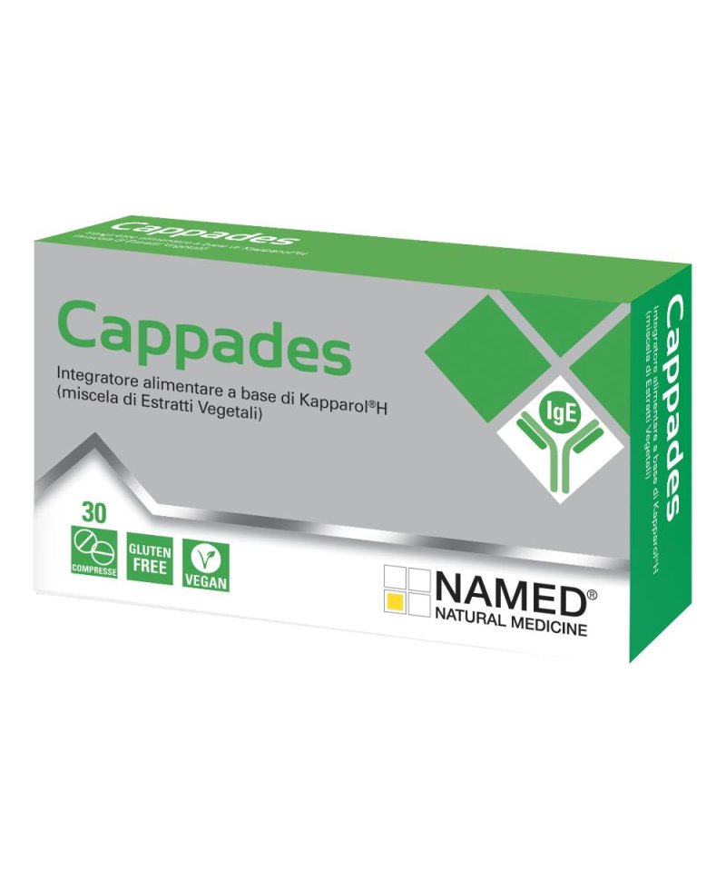 CAPPADES 30 Compresse 0,62G