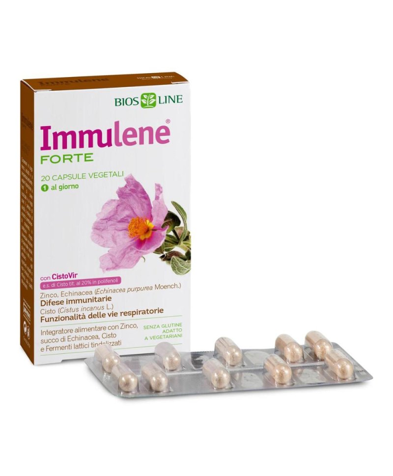 IMMULENE FORTE 20 Capsule BIOSLINE