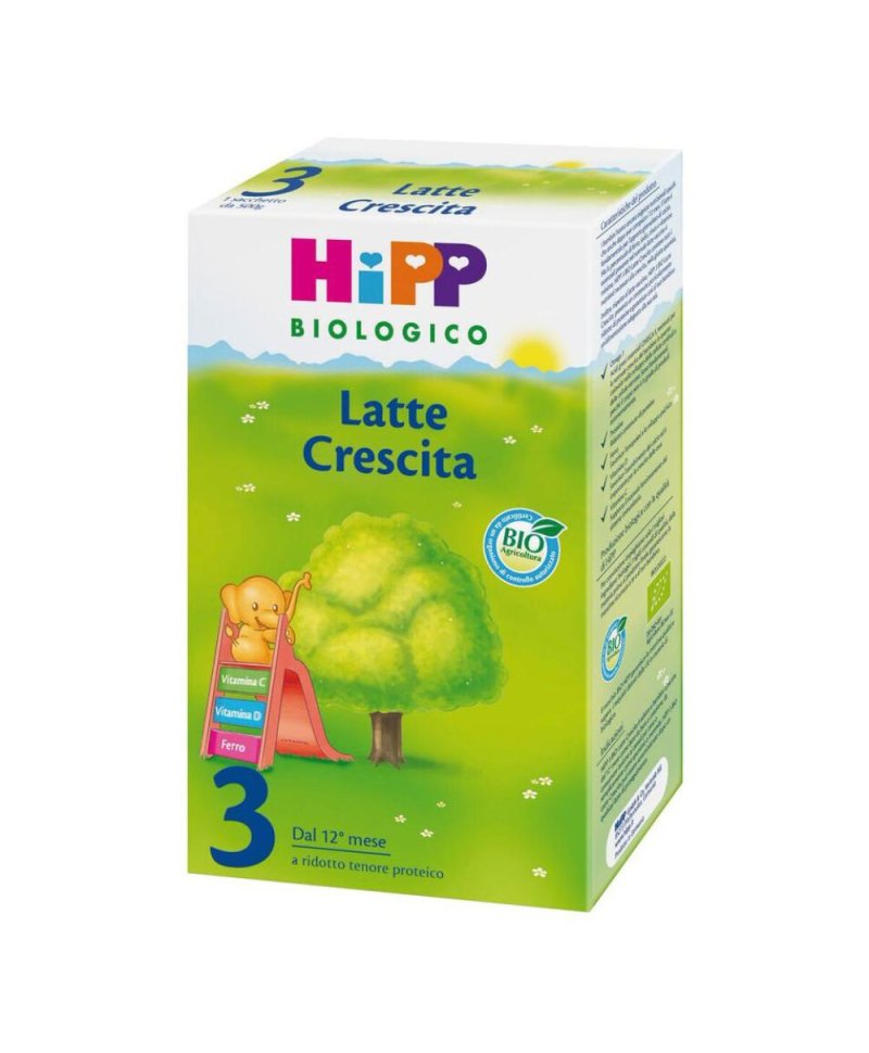 HIPP BIO LATTE 3 CRESCITA POLV