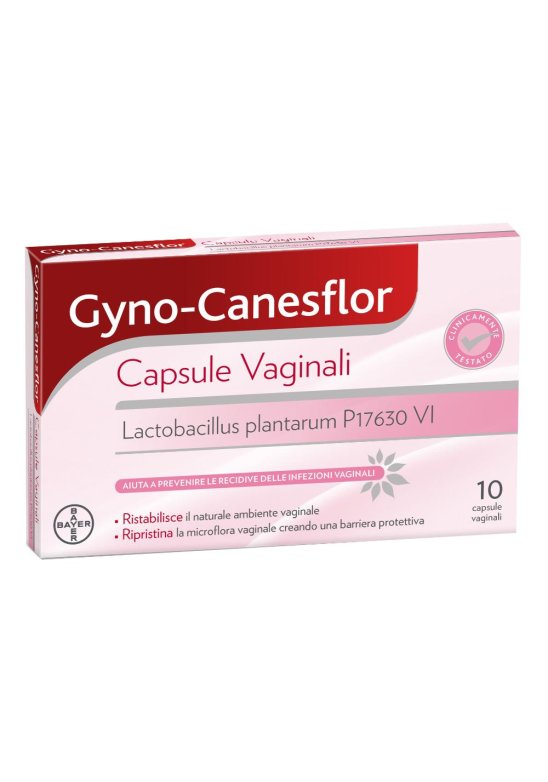 GYNOCANESFLOR 10 Capsule VAGINALI