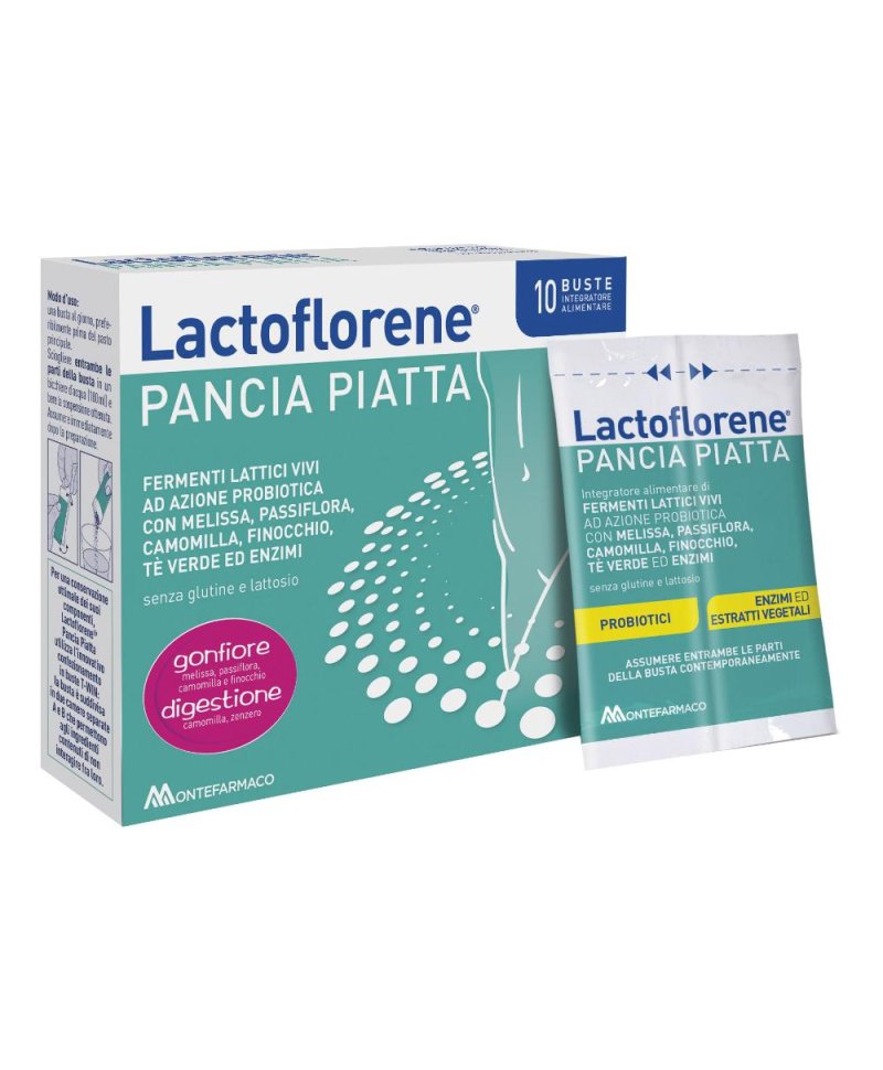 LACTOFLORENE PANCIA PIATTA10BS