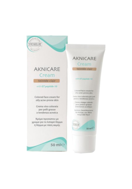 AKNICARE CREAM TEINTEE CLAIR