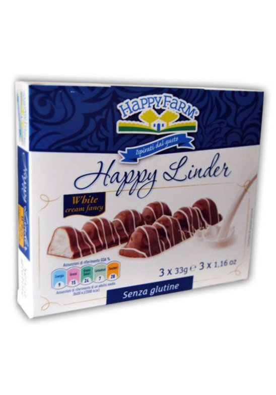 HAPPY LINDER SNACK 3X33G