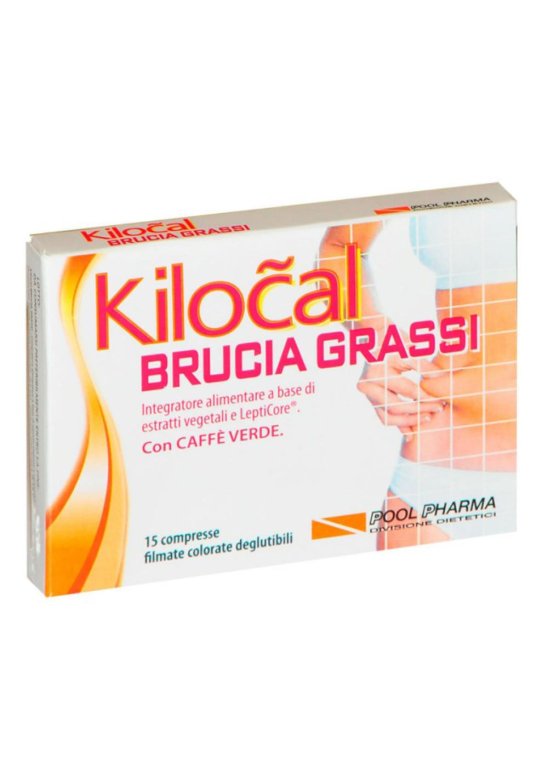 KILOCAL BRUCIA GRASSI 15 Compresse