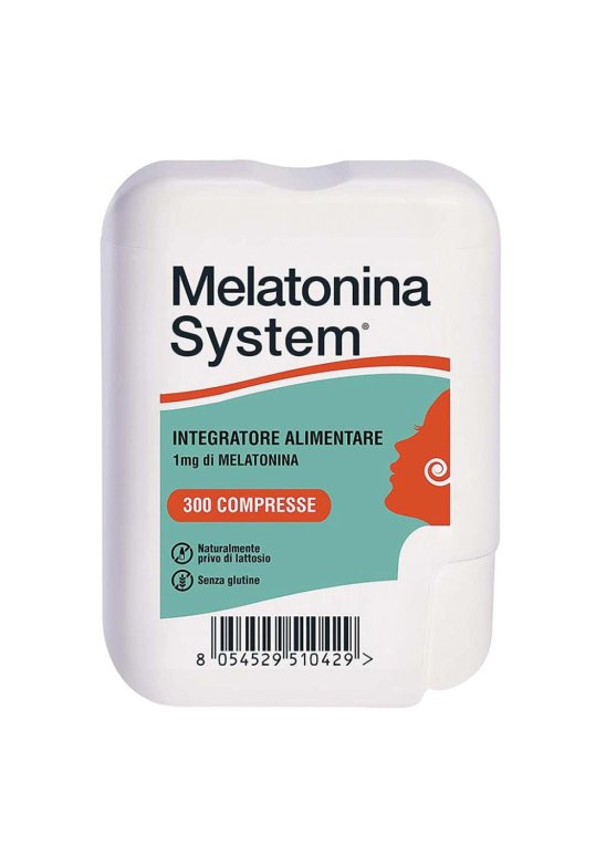 MELATONINA SYSTEM 300 Compresse 1MG