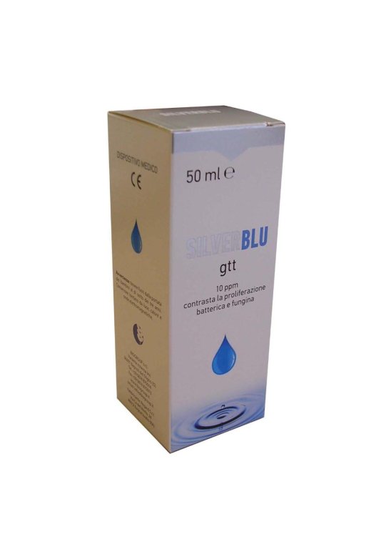 SILVER BLU GOCCE 50ML