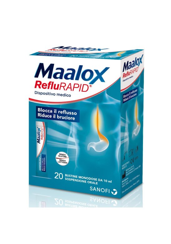 MAALOX REFLURAPID 20BUST