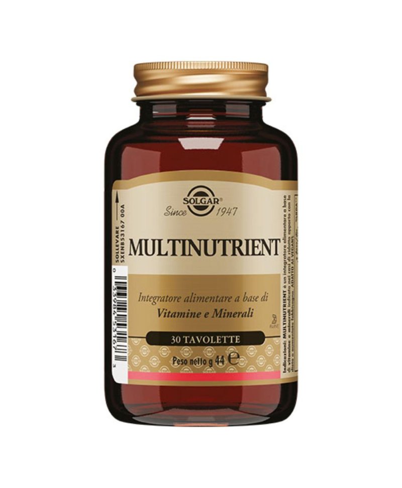 MULTINUTRIENT SOLGAR 30TAV