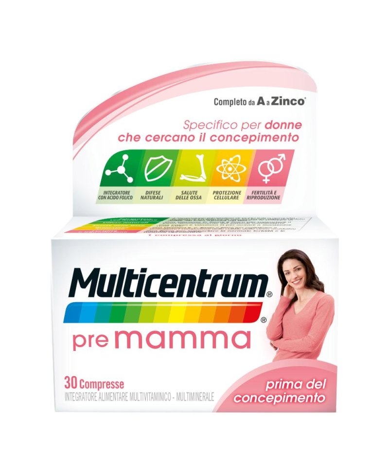 MULTICENTRUM PRE MAMMA 30 Compresse