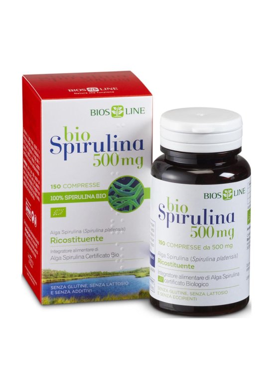 BIOSPIRULINA 150 Compresse BIOSLINE