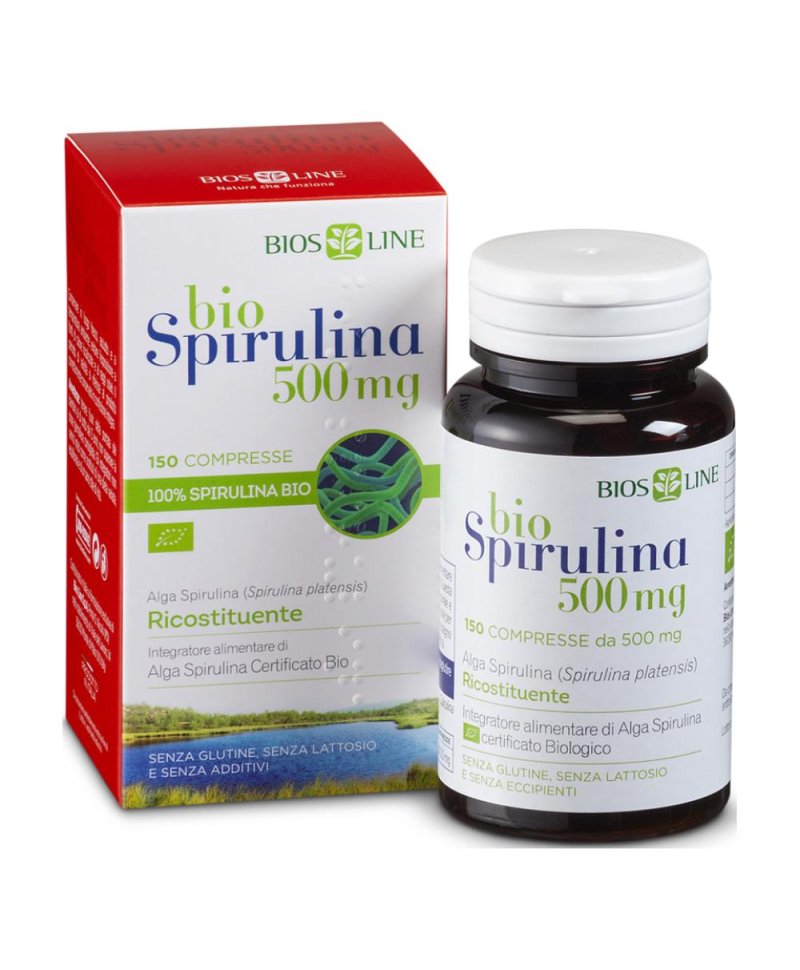 BIOSPIRULINA 150 Compresse BIOSLINE