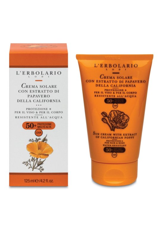 CREMA SOLARE PAPAVERO SPF50+