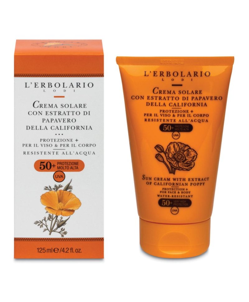 CREMA SOLARE PAPAVERO SPF50+