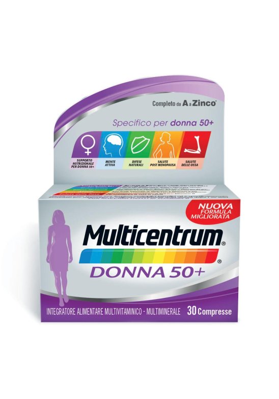 MULTICENTRUM DONNA 50+ 30 Compresse