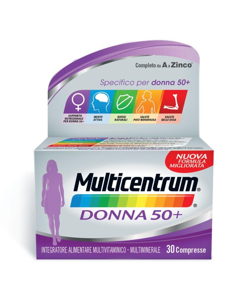 MULTICENTRUM DONNA 50+ 30 Compresse