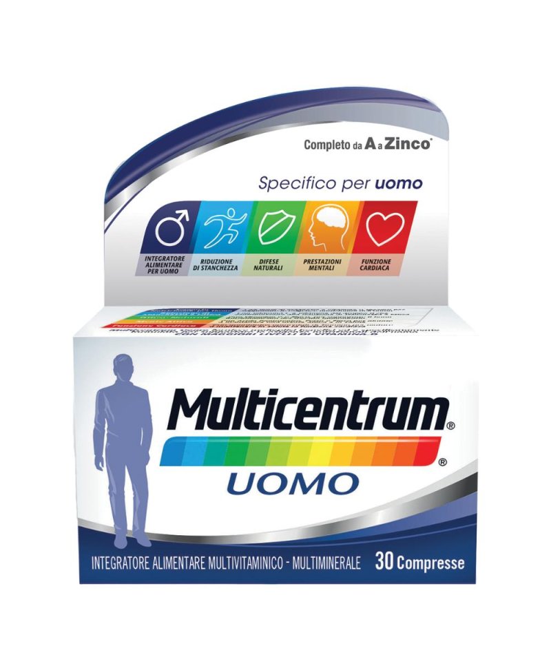 MULTICENTRUM UOMO 30 Compresse