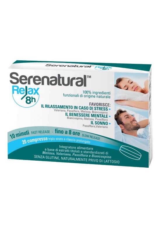 SERENATURAL RELAX 8H 20 Compresse