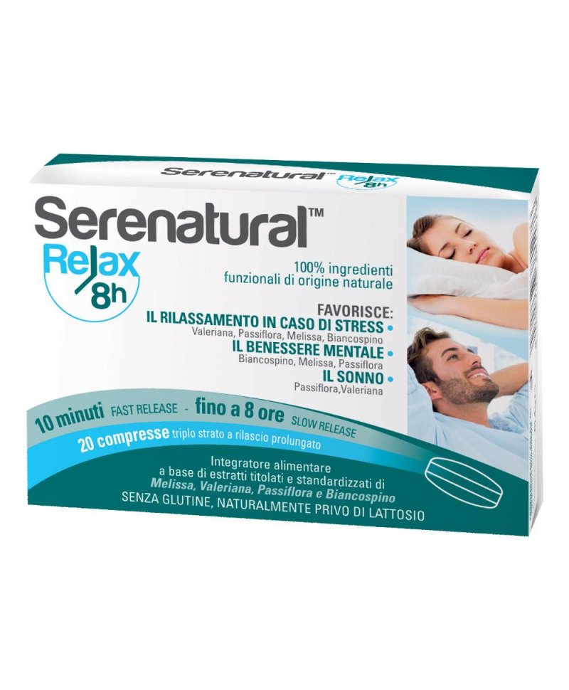 SERENATURAL RELAX 8H 20 Compresse