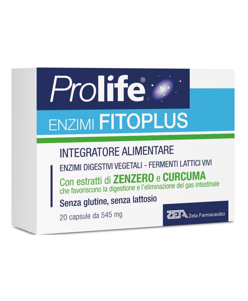 PROLIFE ENZIMI FITOPLUS 20 Capsule