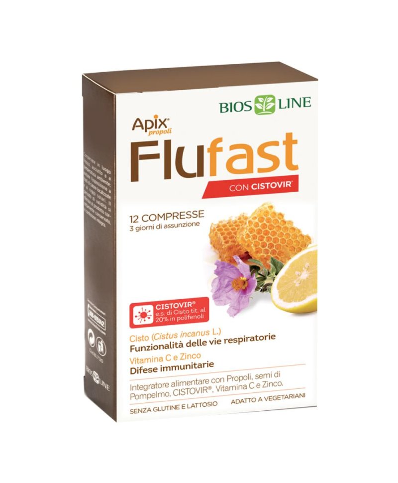 FLU FAST APIX C/CISTOVIR 12 Compresse