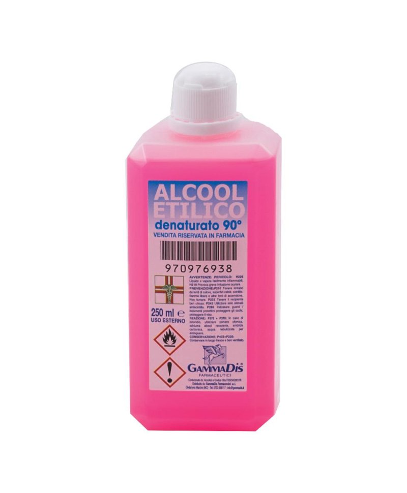 ALCOOL ETILICO DENAT 90% 250ML