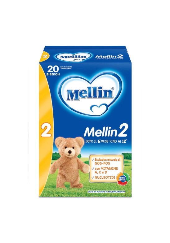 MELLIN 2 LATTE POLVERE 700G