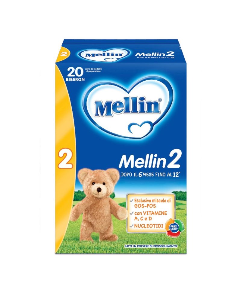 MELLIN 2 LATTE POLVERE 700G