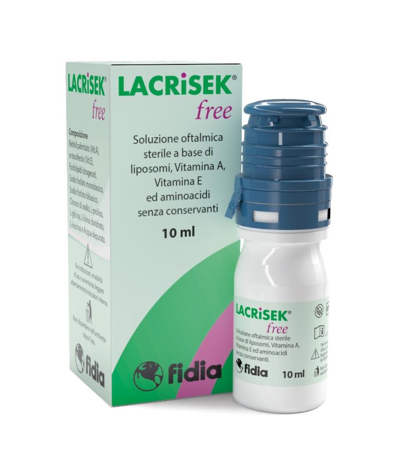 LACRISEK FREE SOL OFT S/CO10ML