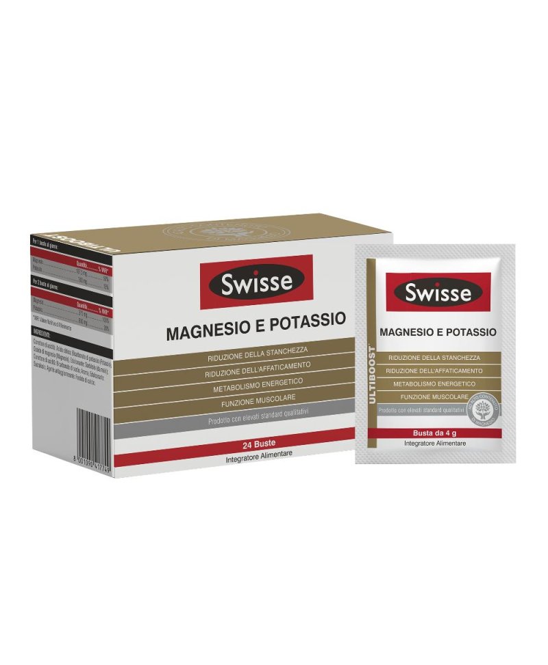 SWISSE MAGNESIO POTASSIO24BUST