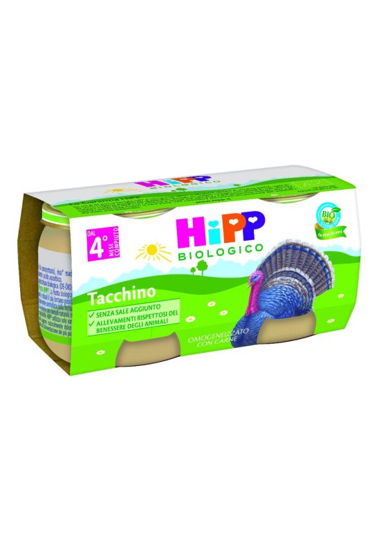 HIPP BIO OMOG TACCHINO 2X80G