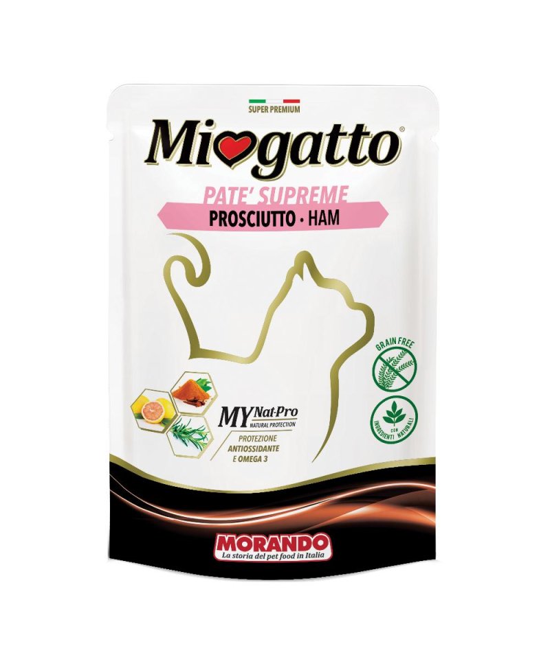 MIOGATTO PROSCIUTTO 85G