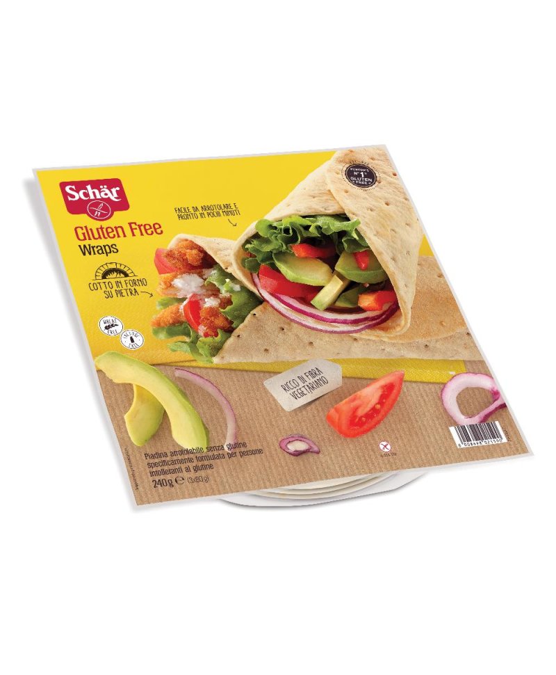 SCHAR WRAPS PIADINA ARROT 240G