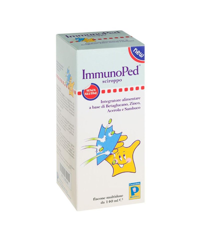 IMMUNOPED SCIROPPO 140 mL funzionalità del sistema immunitario