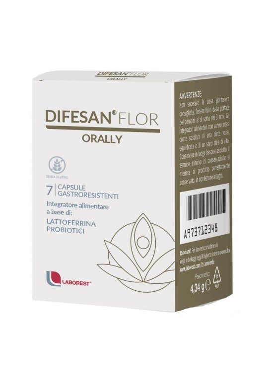 DIFESAN FLOR ORALLY 7 Capsule