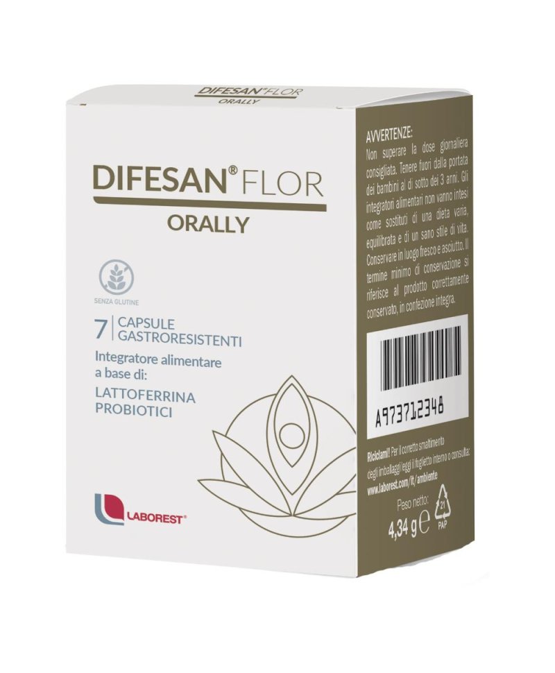 DIFESAN FLOR ORALLY 7 Capsule