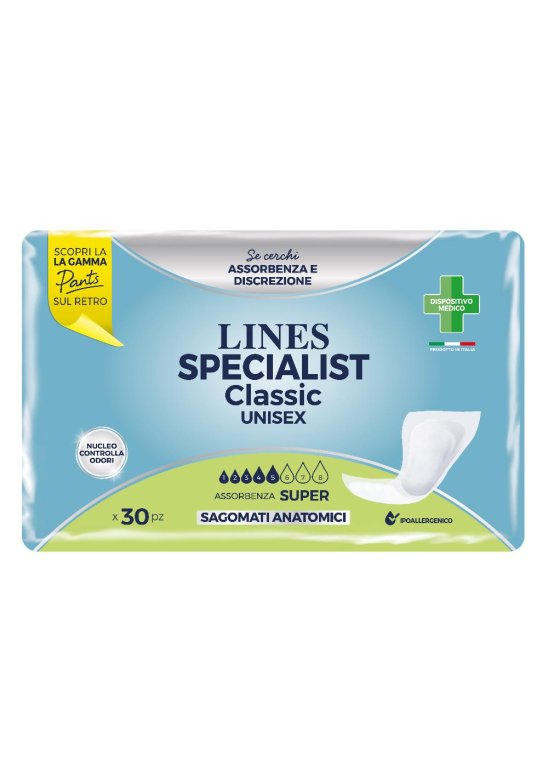 LINES CLAS SAG SOTTILE 30PZ