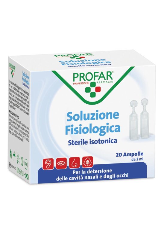 PROFAR SOLUZ FISIOL 2ML 20PZ