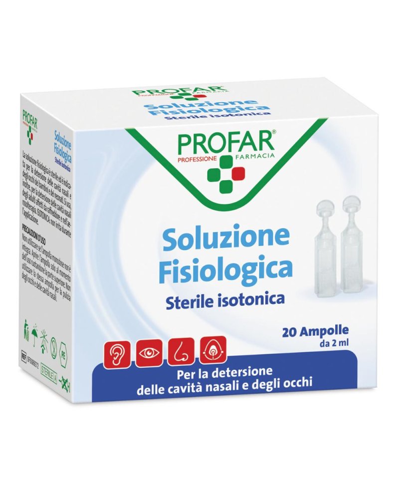 PROFAR SOLUZ FISIOL 2ML 20PZ