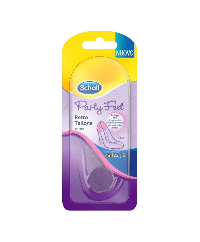 SCHOLL PARTY FEET GEL ACT R/TA