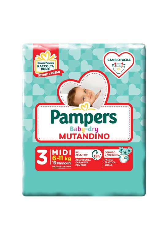 PAMPERS BD MUT MIDI SP 19PZ