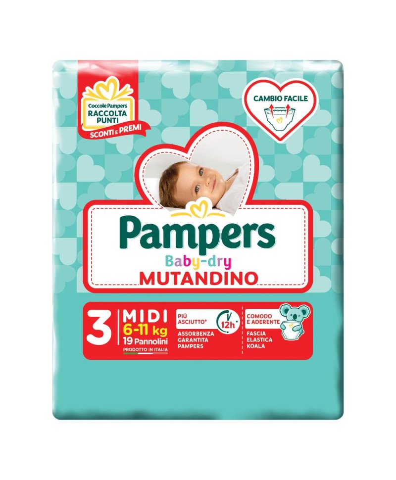 PAMPERS BD MUT MIDI SP 19PZ