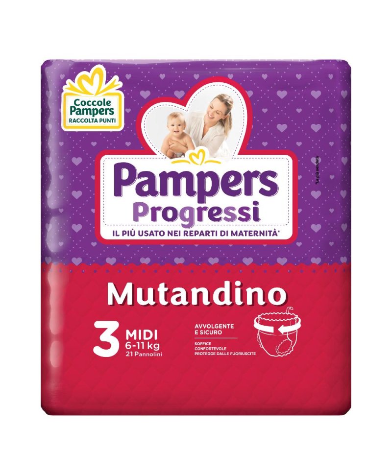 PAMPERS PROG MUT CP TG3 MI 21P