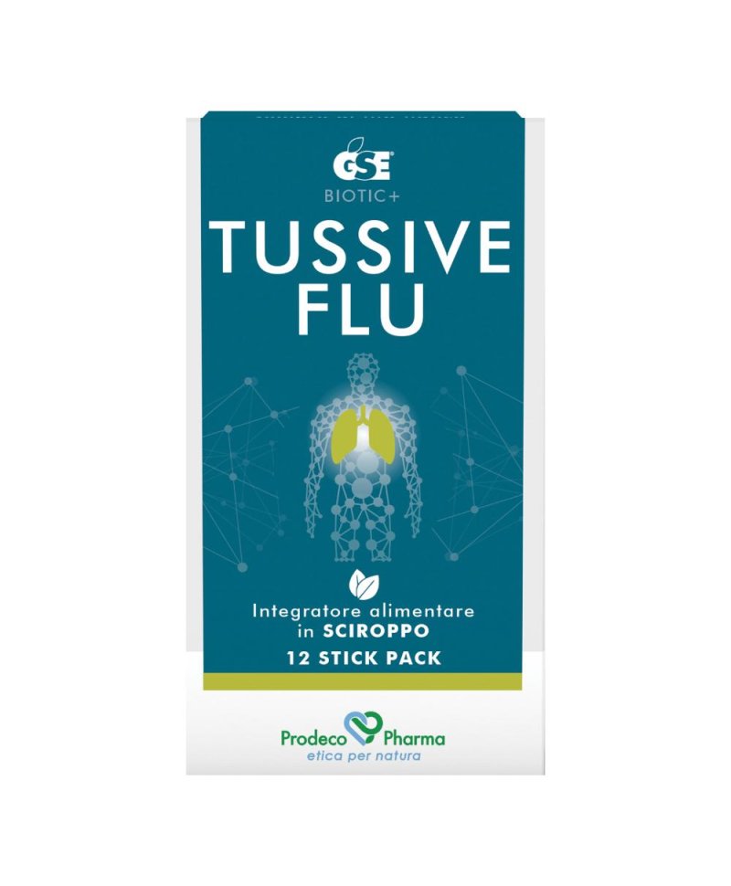 GSE TUSSIVE FLU 12STICKPACK