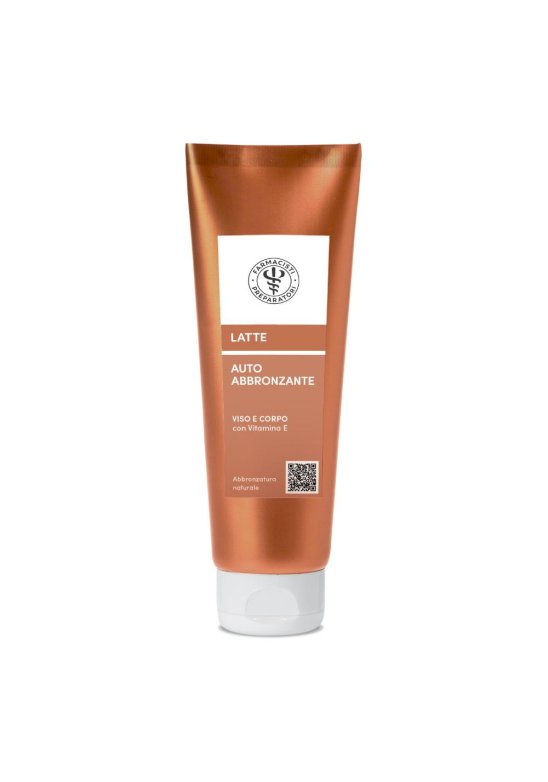 LFP LATTE solare AUTOABBRONZANTE 125 ML colore omogeneo abbronzatura rapida e naturale