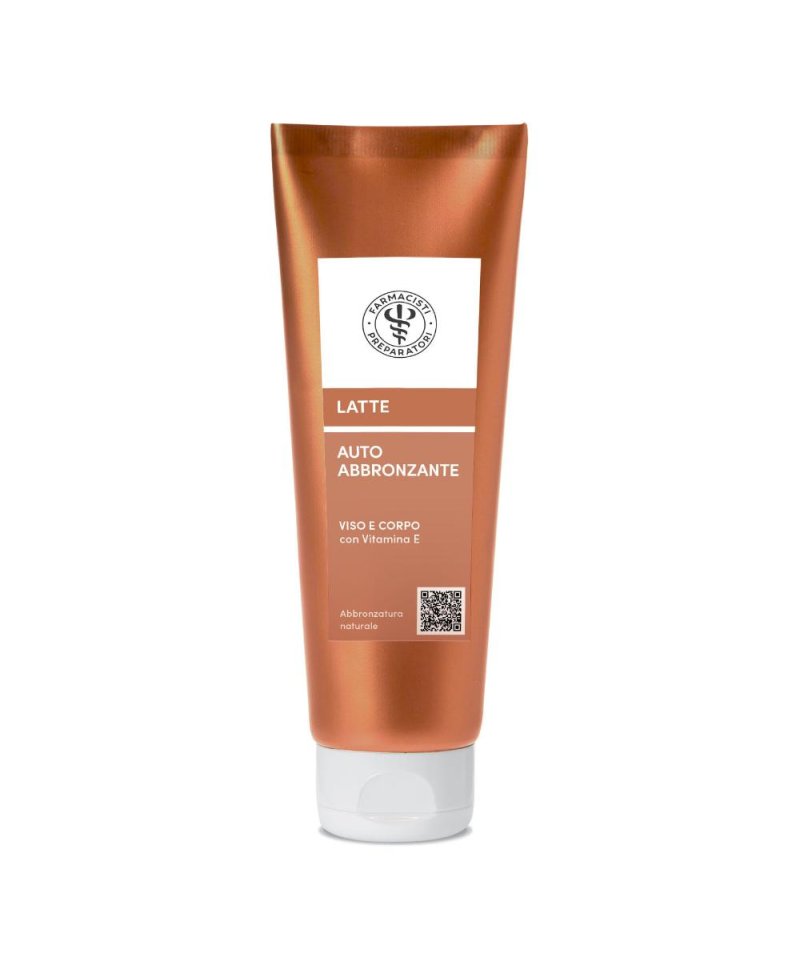 LFP LATTE solare AUTOABBRONZANTE 125 ML colore omogeneo abbronzatura rapida e naturale