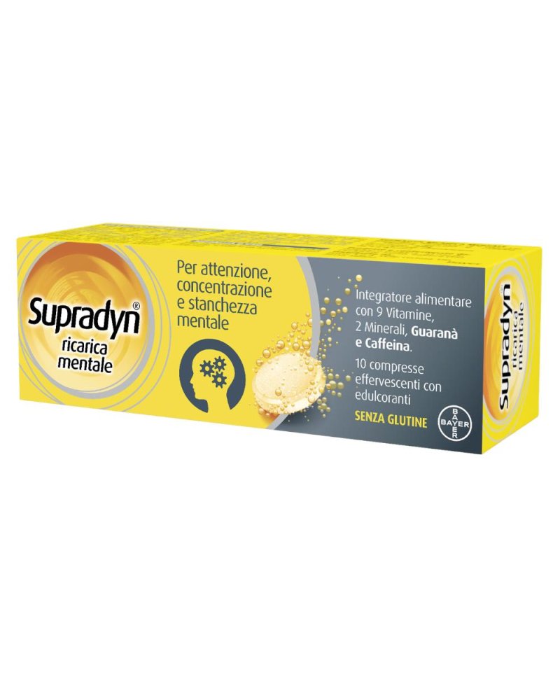 SUPRADYN RICARICA MENTALE10 Compresse