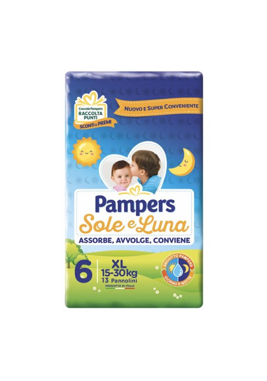 PAMPERS SOLE E LUNA XL 13PZ