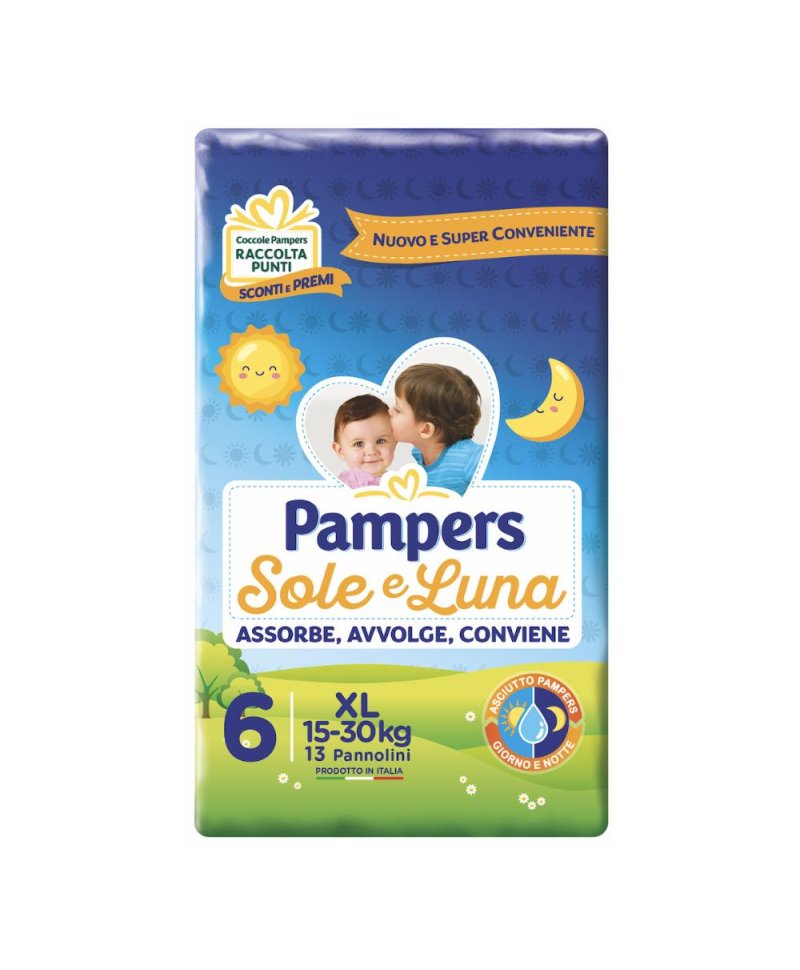 PAMPERS SOLE E LUNA XL 13PZ